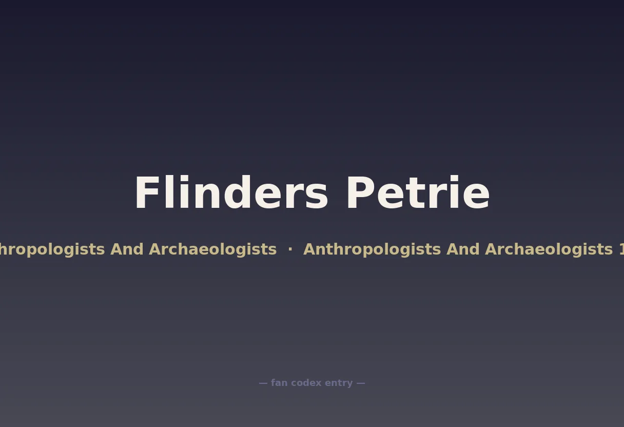 Flinders Petrie