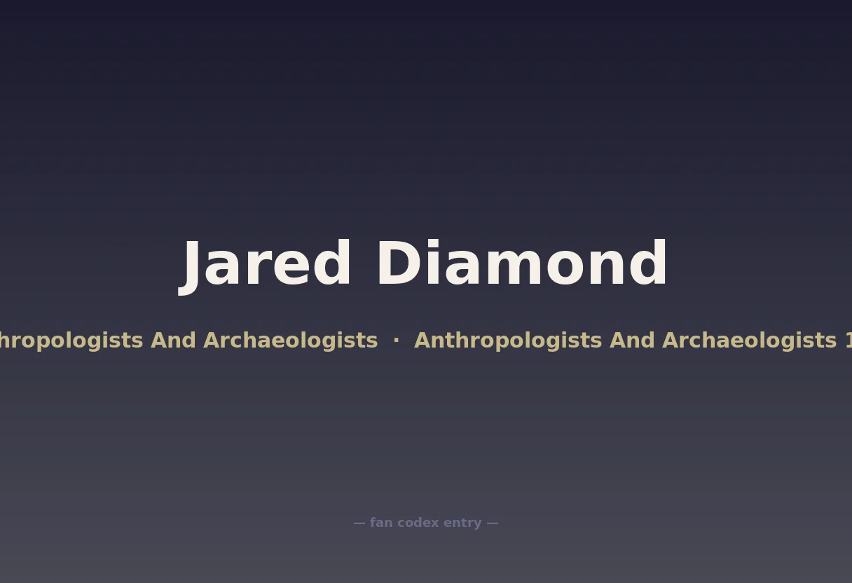 Jared Diamond